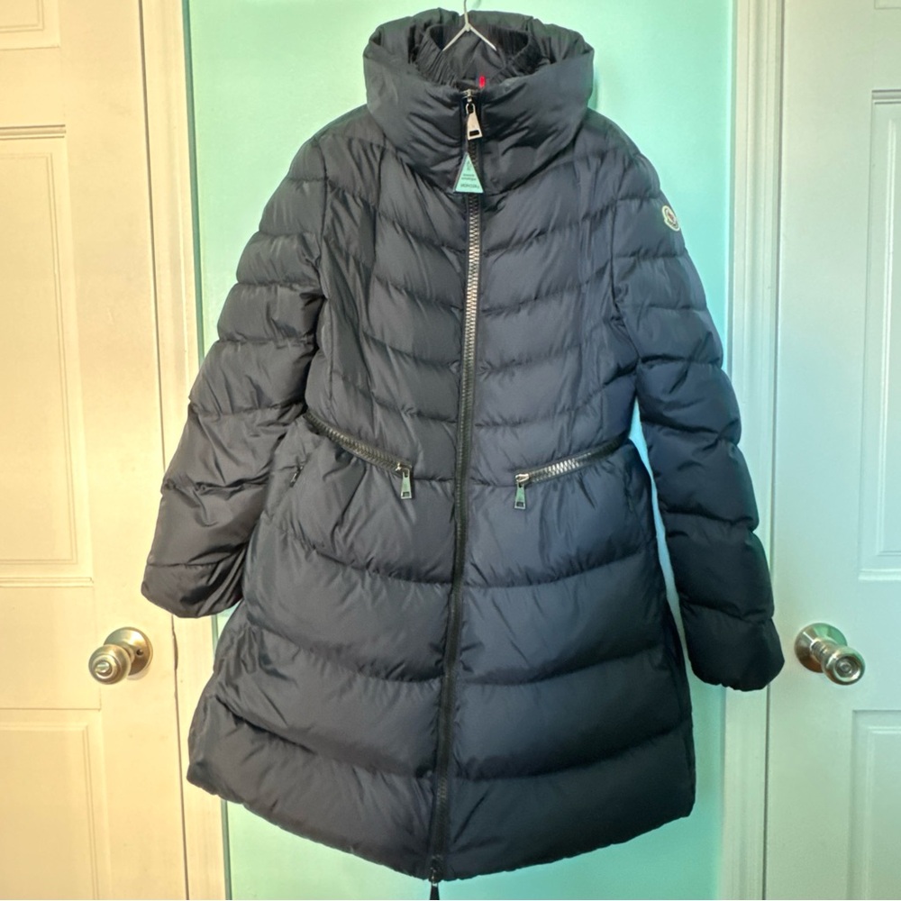 Moncler Mirielon Giubbotto puffer coat Navy 3